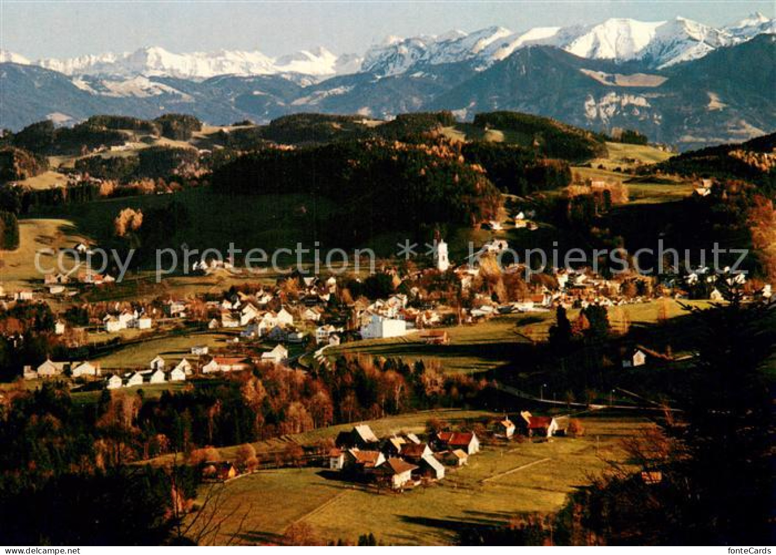 13704907 Heiden AR Blick Von Der Promenadenstrasse Rossbuechel Fuenflaenderblick - Sonstige & Ohne Zuordnung