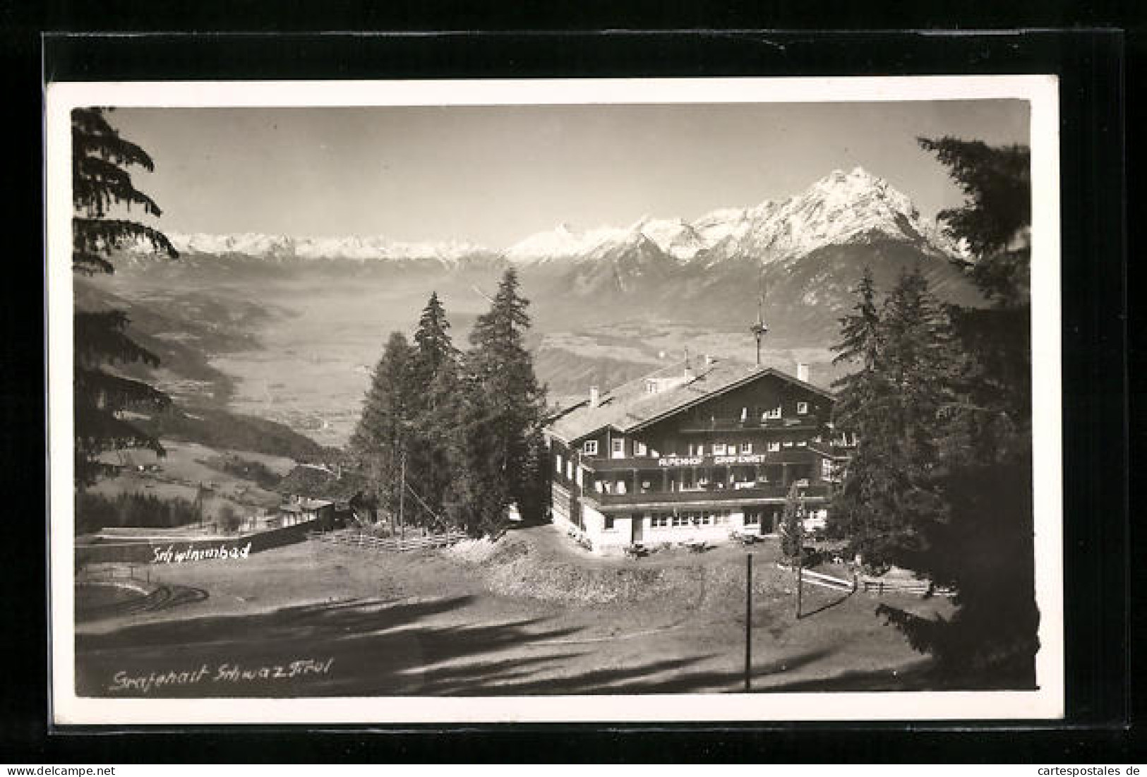 AK Schwaz, Alpengasthof Grafehast Und Schwimmbad  - Sonstige & Ohne Zuordnung