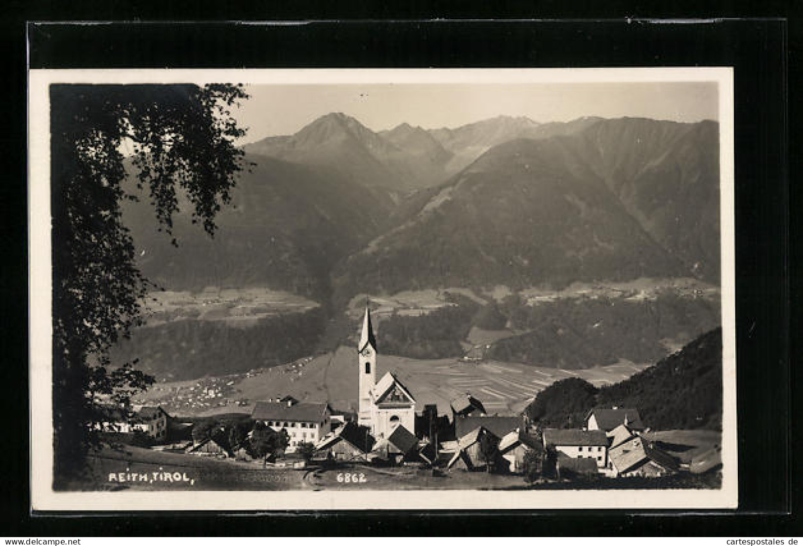 AK Reith Bei Seefeld, Ortsansicht Vom Berg Aus  - Sonstige & Ohne Zuordnung