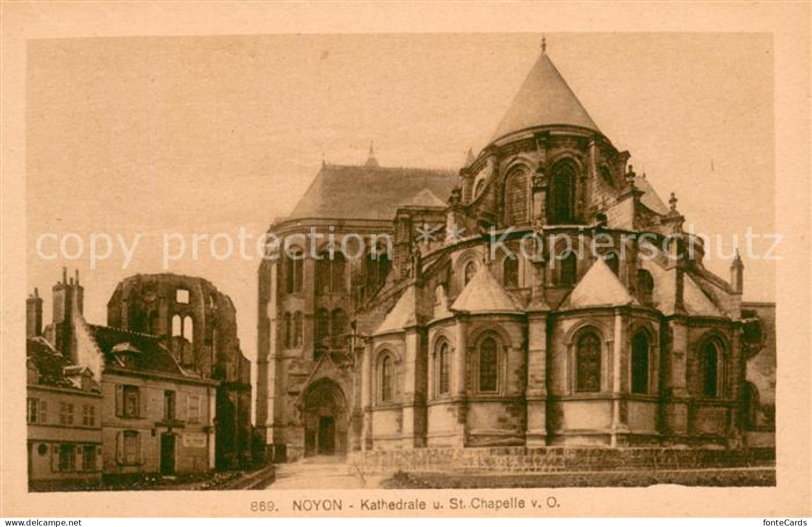 13704157 Nyon VD Kathedrale St Chapelle Nyon VD - Andere & Zonder Classificatie