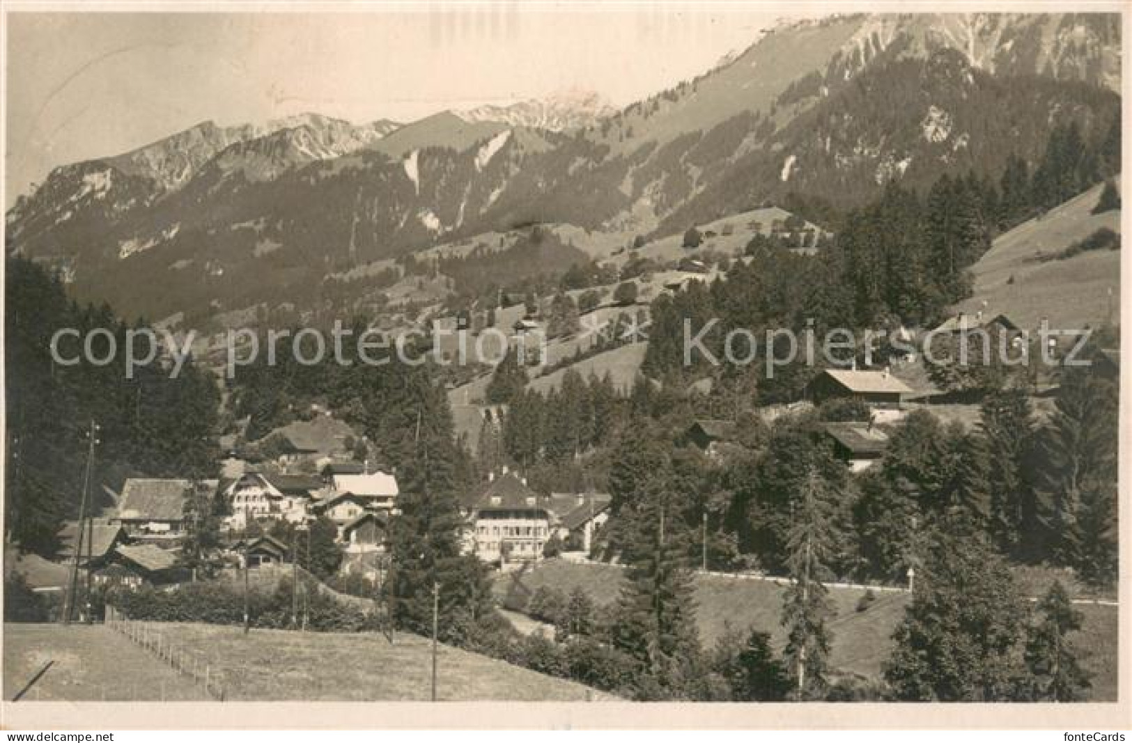 13693747 Weissenburg BE Ortsansicht Alpen Weissenburg BE - Other & Unclassified