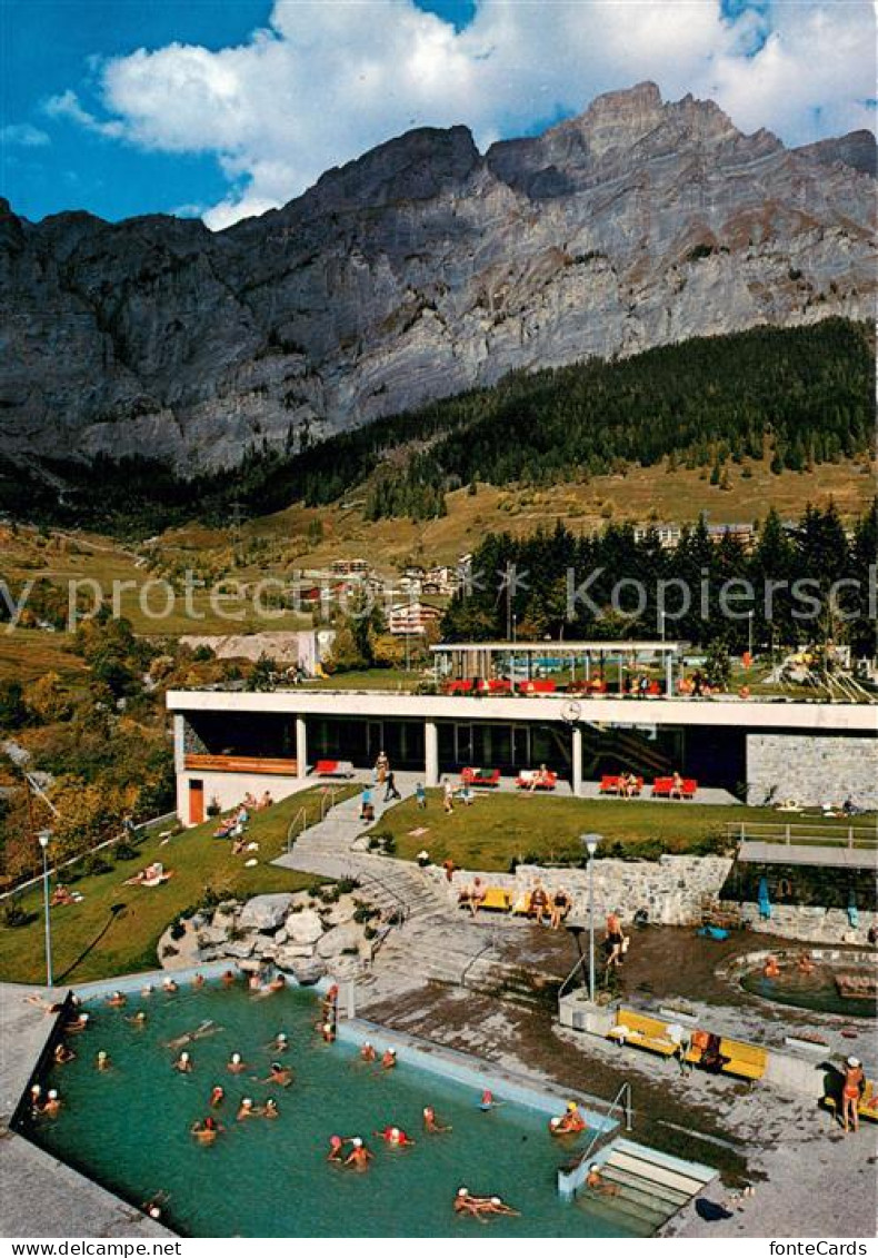 13688089 Leukerbad Thermal Freiluftbaeder Gemmipass Und Plattenhoerner Fliegerau - Other & Unclassified