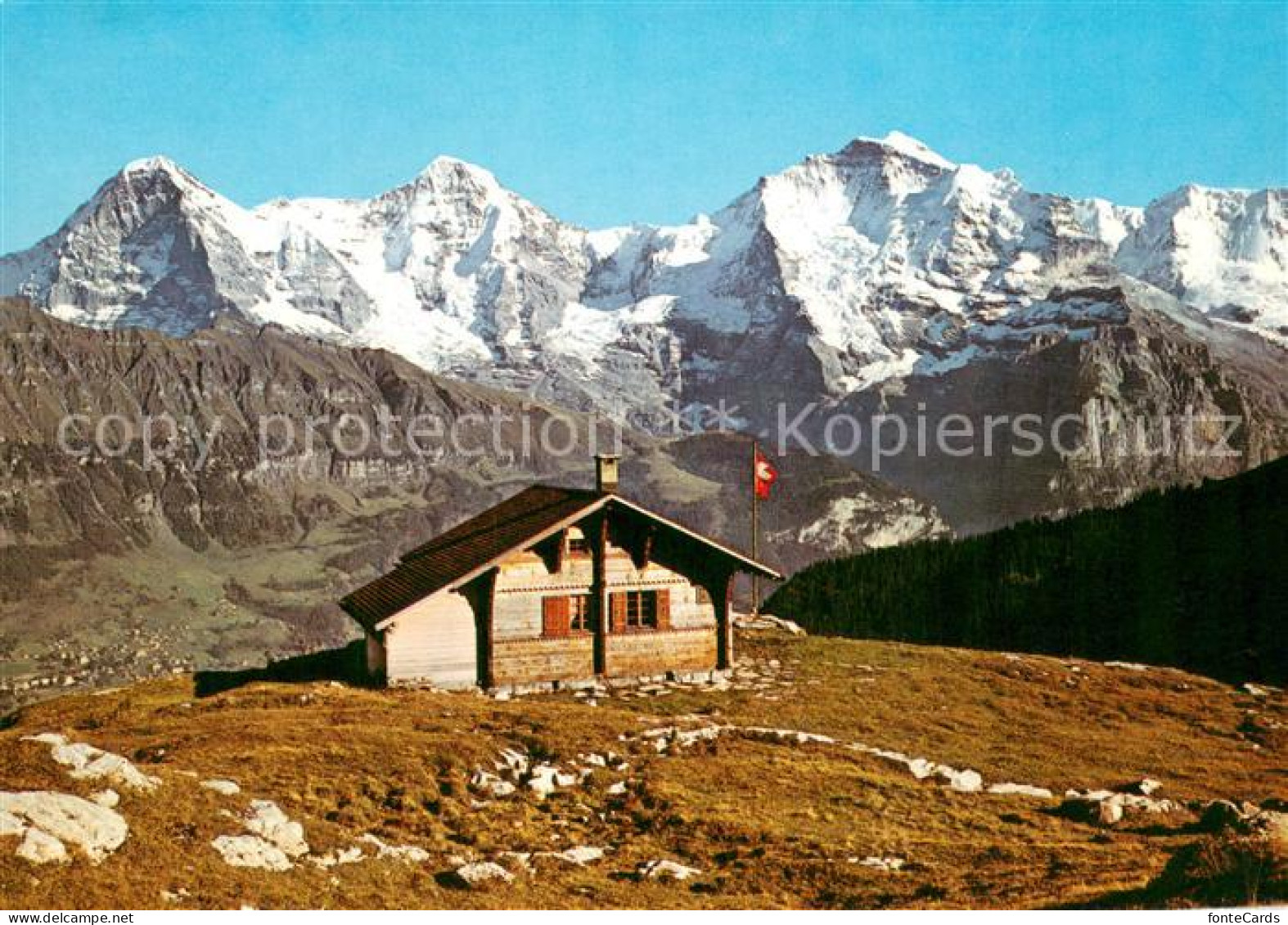 13687599 Grindelwald Berner Oberland Mit Eiger Moench Und Jungfrau Grindelwald - Other & Unclassified