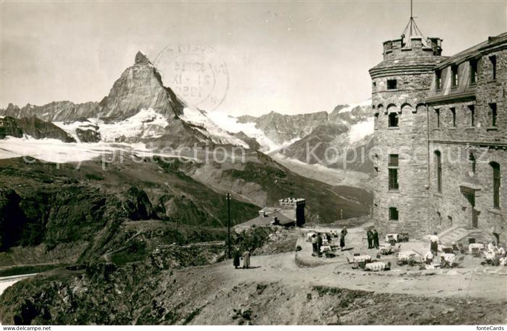 13682967 Gornergrat Zermatt Hotel Gornergrat Mit Matterhorn Gornergrat Zermatt - Other & Unclassified