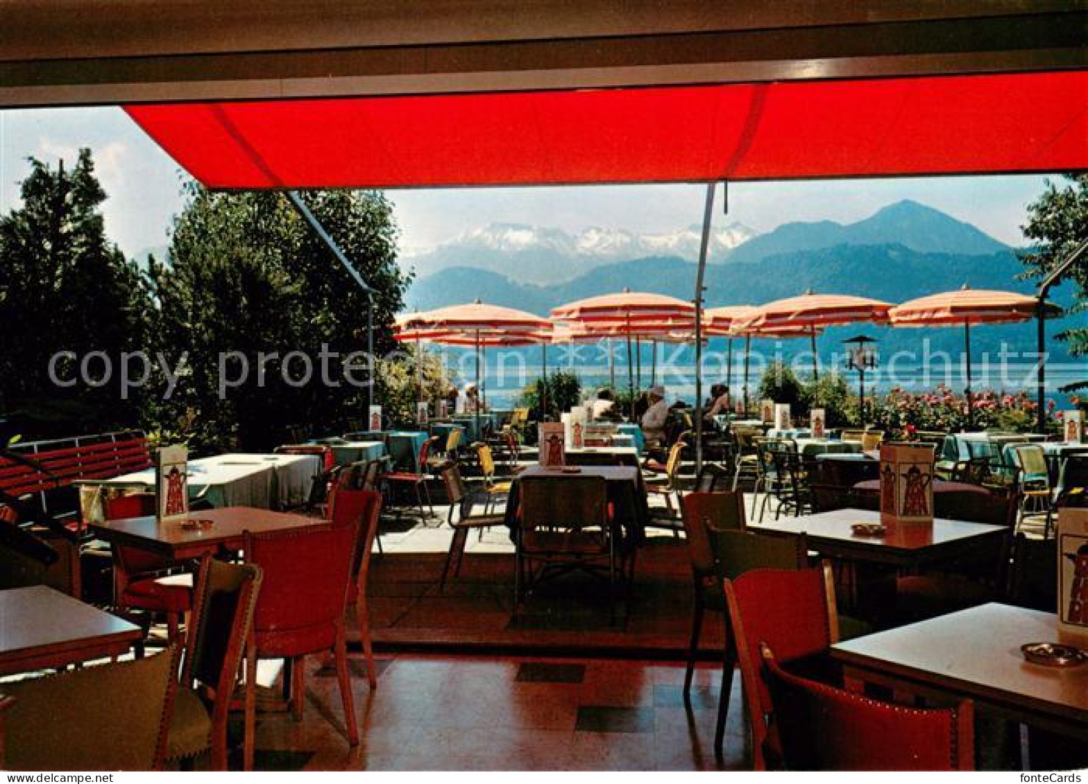 13663999 Weggis Vierwaldstaettersee Confiserie Tea-Room Dahinden See- Und Alpenb - Andere & Zonder Classificatie