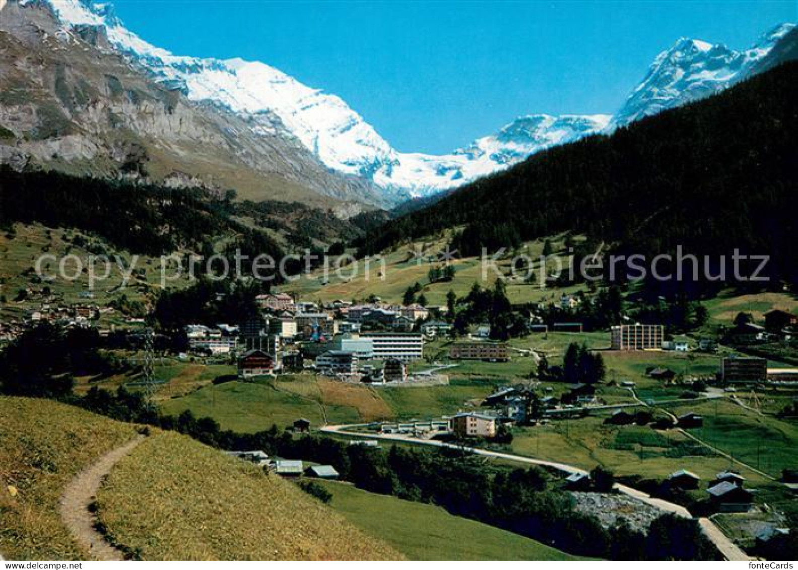 13660897 Leukerbad Balmhorn Gitzifurgge Ferdenrothorn Leukerbad - Sonstige & Ohne Zuordnung