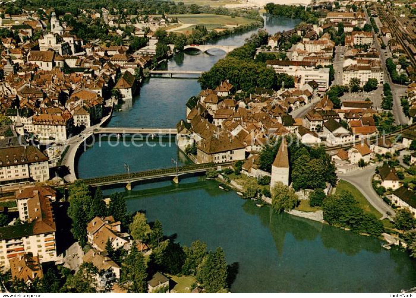 13660319 Solothurn Fliegeraufnahme Solothurn - Sonstige & Ohne Zuordnung