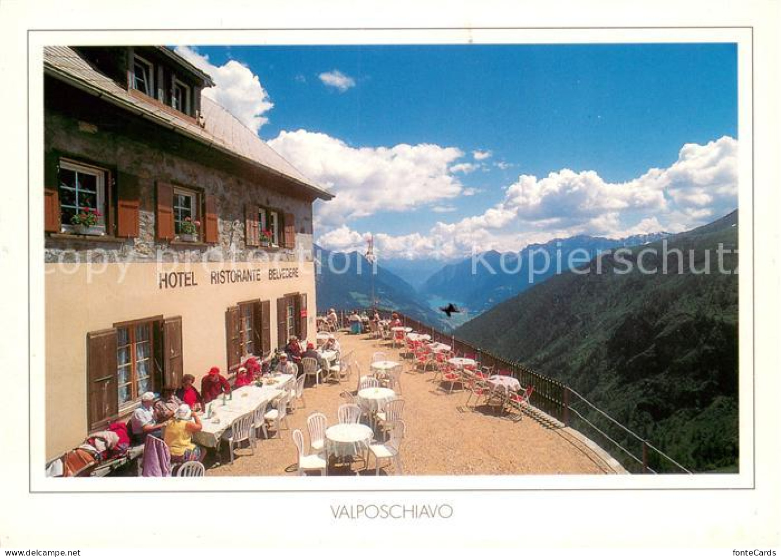 13642377 Alp Gruem Berghotel Restaurant Belvedere Fernsicht Alpenpanorama Alp Gr - Otros & Sin Clasificación