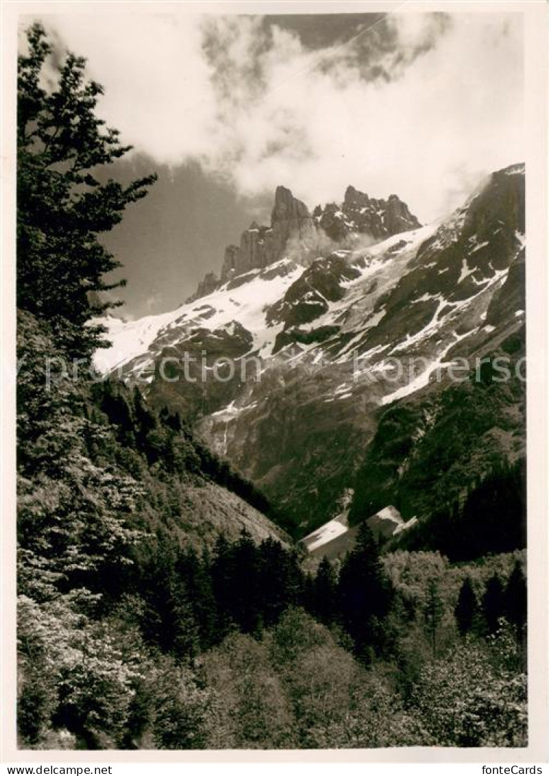 13640297 Engelberg OW Landschaftspanorama Bergwelt Mit Gross Spannort Alpen Enge - Altri & Non Classificati