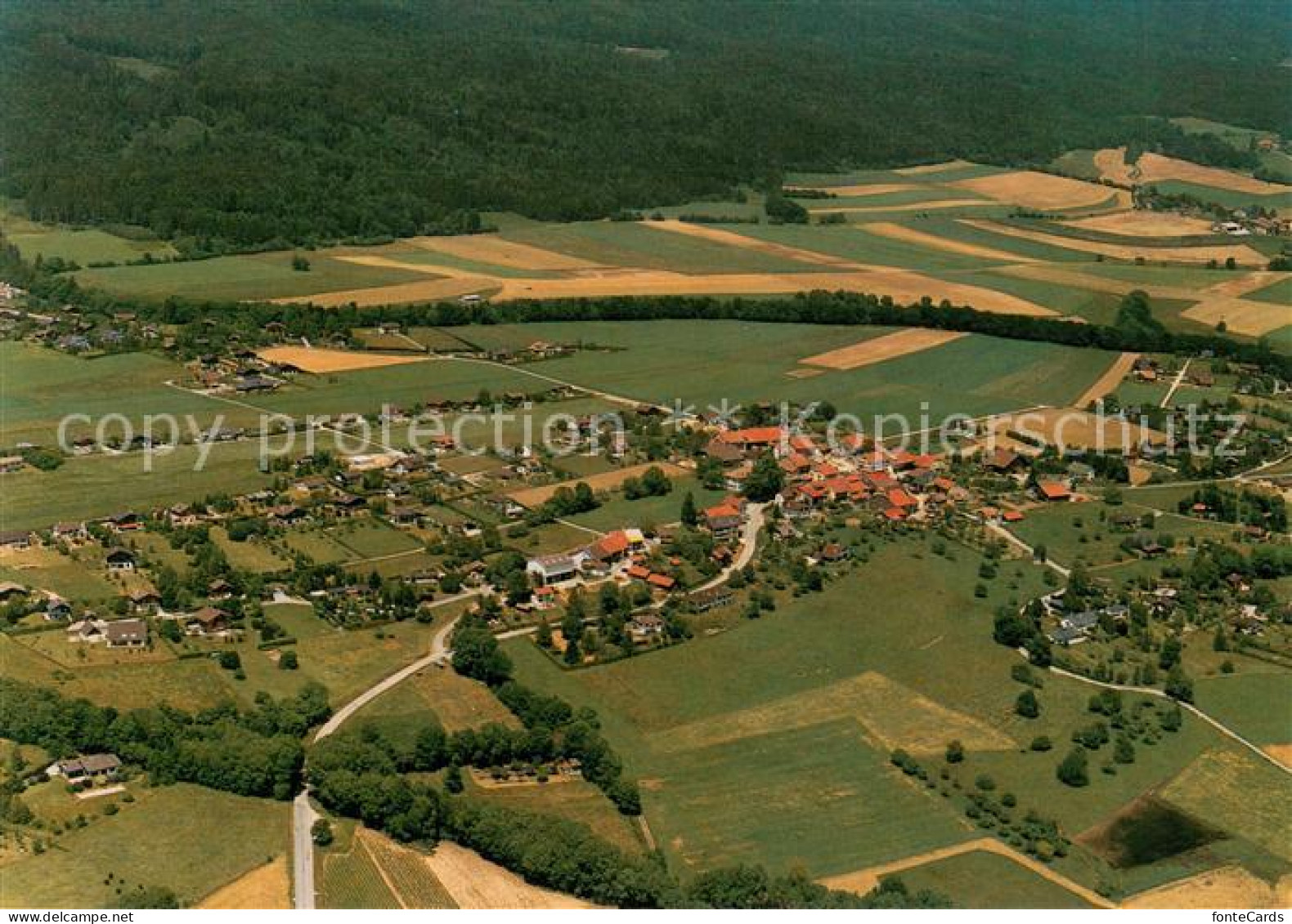 13635617 Le Vaud Le Village En 1985 Fliegeraufnahme Le Vaud - Altri & Non Classificati