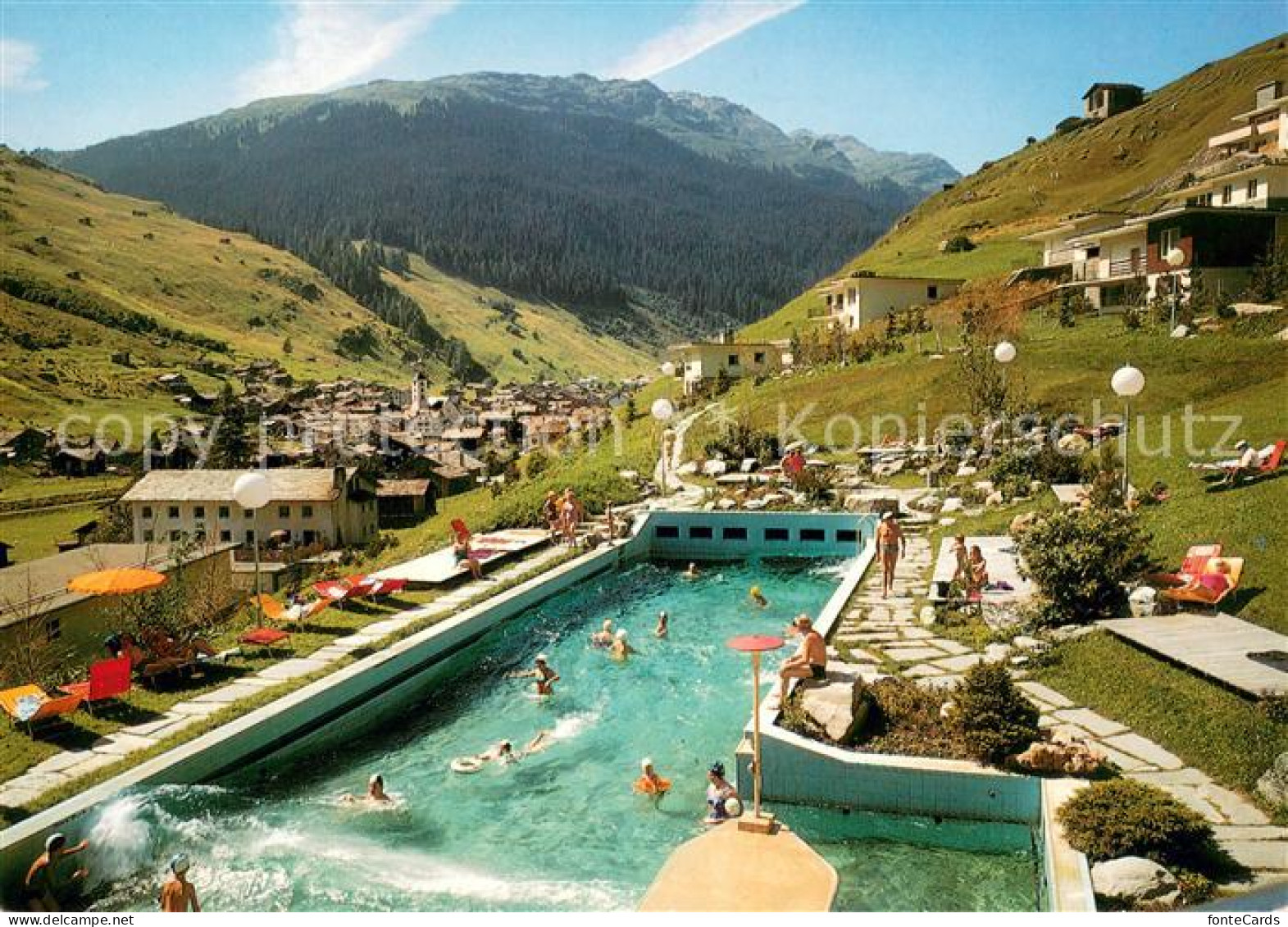 13632019 Bad Vals GR Thermal Schwimmbad Wellenbad Alpen Bad Vals GR - Otros & Sin Clasificación