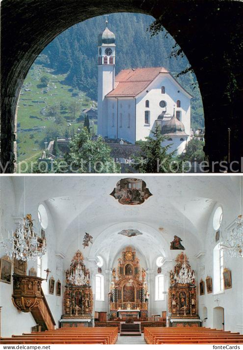 13631299 Wassen UR Kirche St. Gallus 18. Jhdt. Wassen UR - Andere & Zonder Classificatie