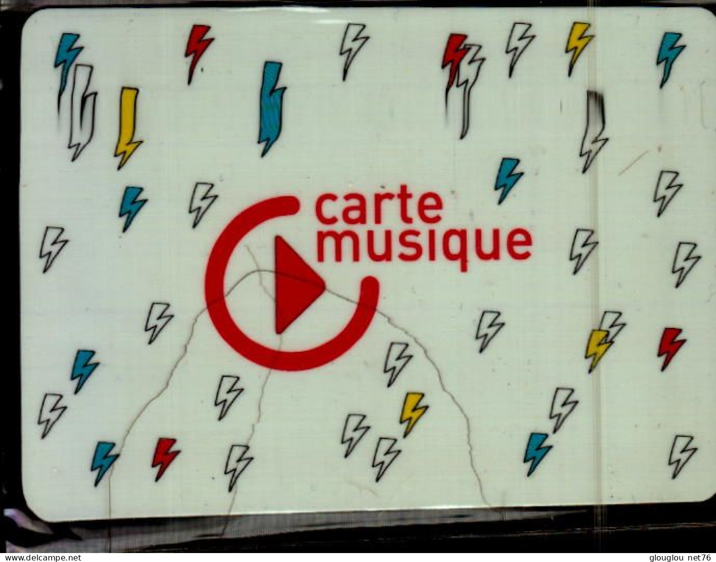 CARTE CADEAU..   MUSIQUE..... - Cadeaubonnen En Spaarkaarten