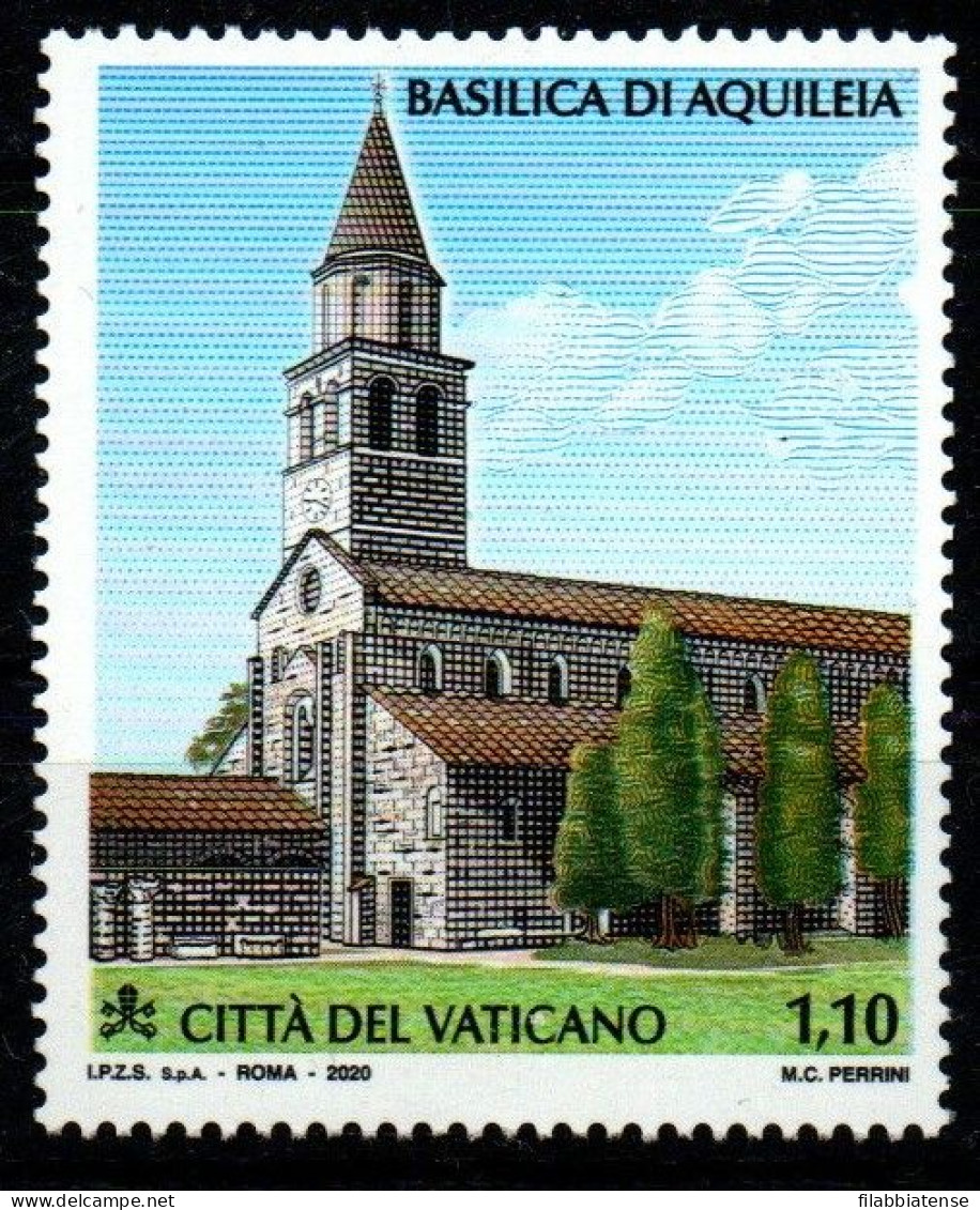 2020 - Vaticano 1872 Basilica Di Aquileia  +++++++++ - Ungebraucht