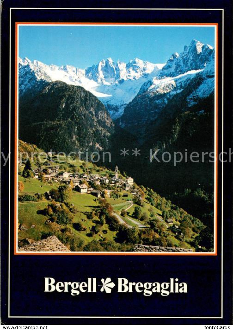 13627719 Soglio Mit Bondasca Gruppe Bergeller Alpen Soglio - Otros & Sin Clasificación
