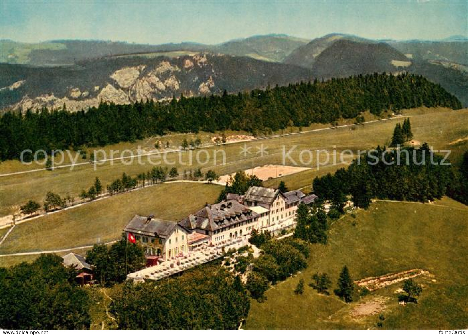 13627369 Solothurn Hotel Kurhaus Weissenstein Fliegeraufnahme Solothurn - Andere & Zonder Classificatie