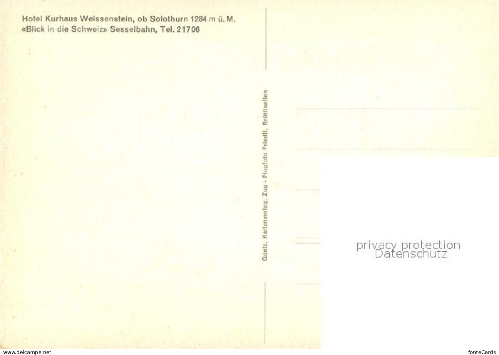 13627369 Solothurn Hotel Kurhaus Weissenstein Fliegeraufnahme Solothurn - Andere & Zonder Classificatie