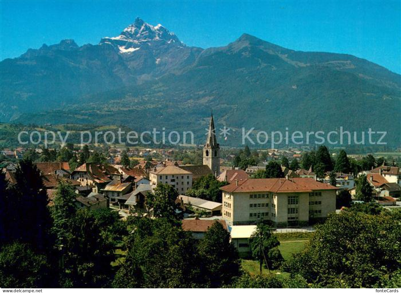 13626777 Bex Les Bains Et Les Dents Du Midi Bex Les Bains - Andere & Zonder Classificatie