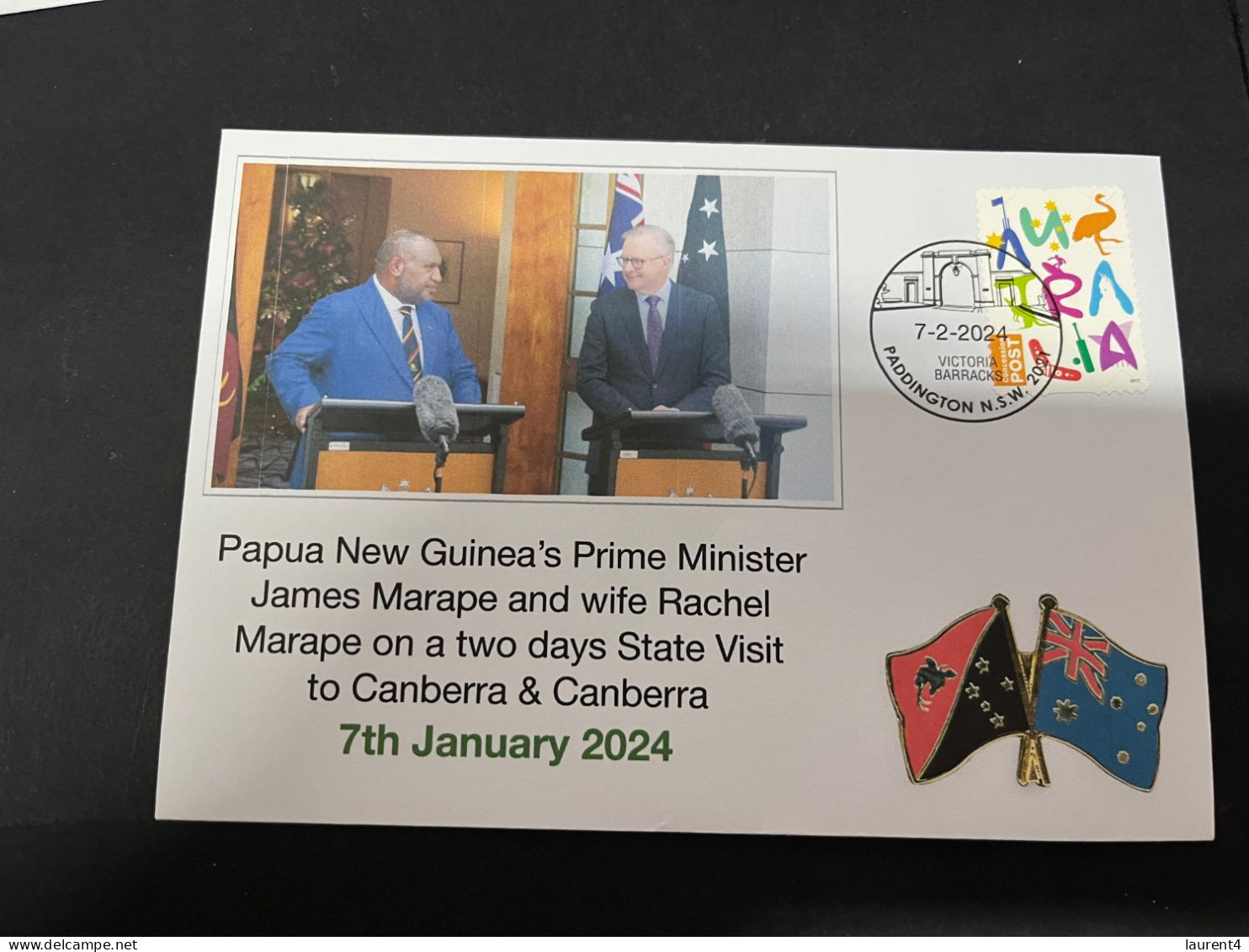 14-5-2024 (5 Z 7) Australia & Papua New Guinea PM Leaders Meeting In Canberra (7-1-2024) - Militares