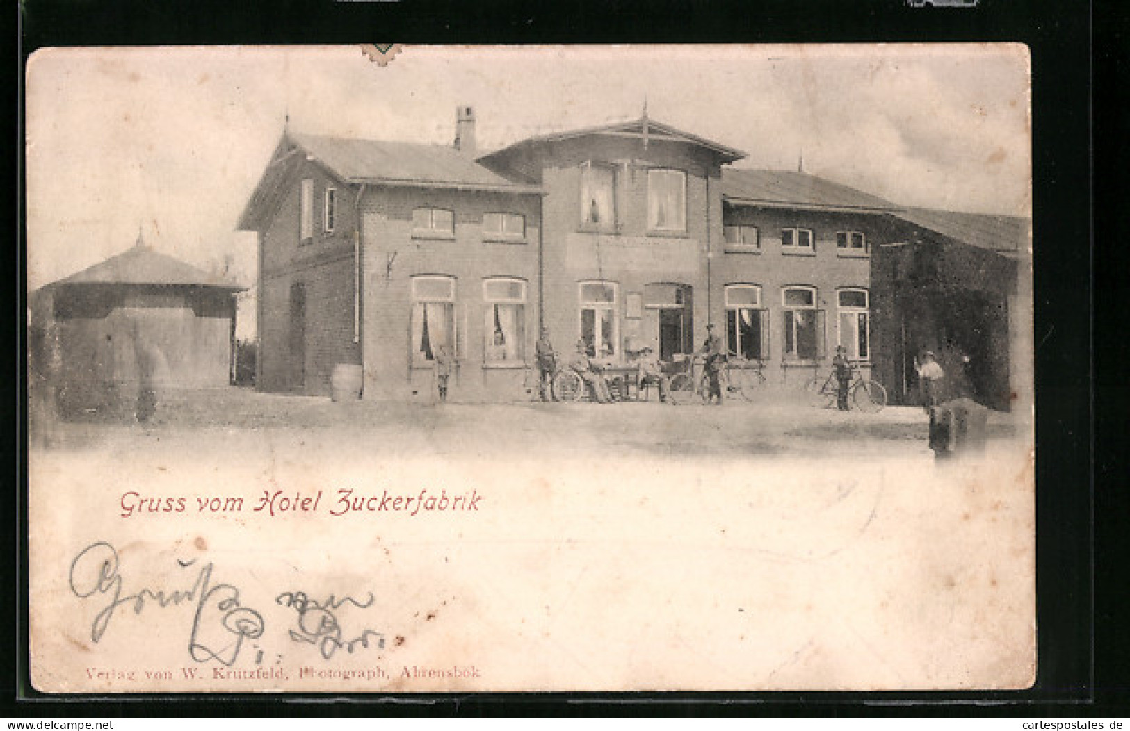 AK Ahrensbök, Hotel Zuckerfabrik  - Sonstige & Ohne Zuordnung