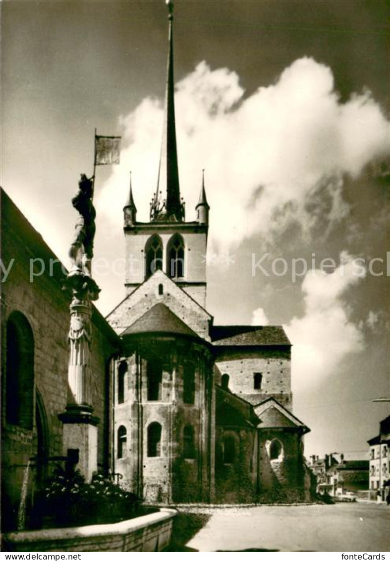 13624959 Payerne La Fontaine Du Banneret Payerne - Andere & Zonder Classificatie