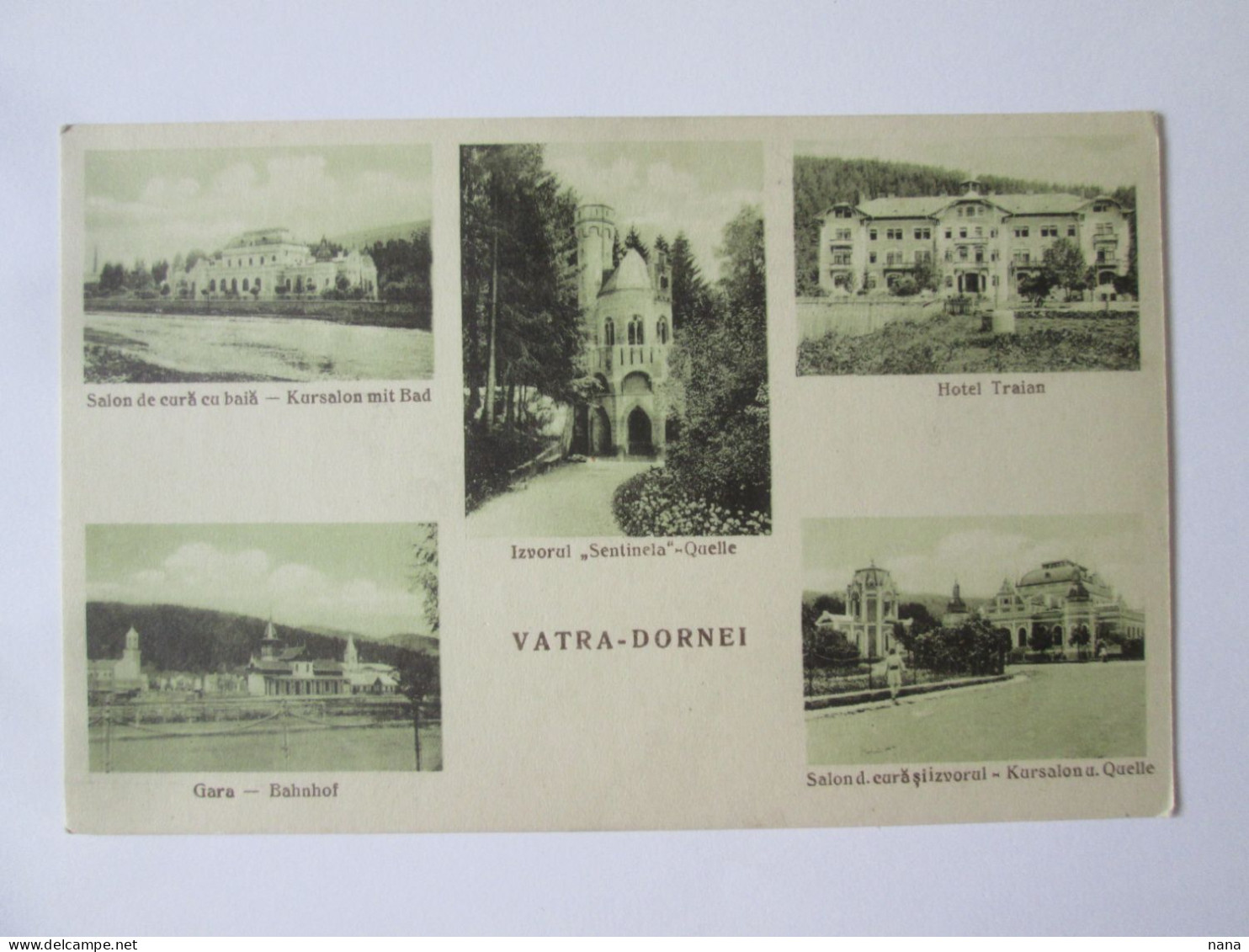 Romania-Vatra Dornei(Suceava):Collage Unused Postcard 1920s - Romania