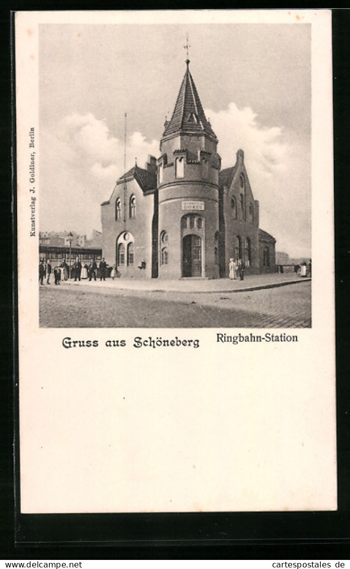 AK Schöneberg, Ringbahn-Station  - Schoeneberg