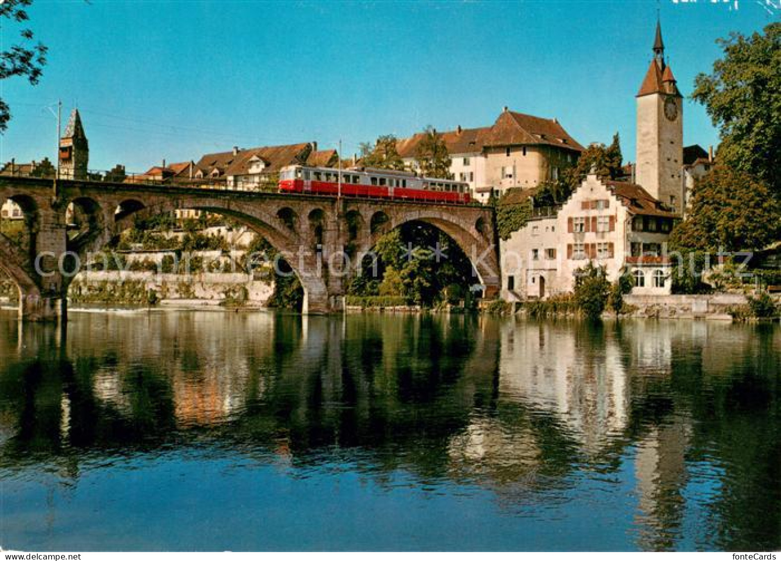 13617477 Bremgarten AG Teilansicht Mit Bruecke Bremgarten AG - Sonstige & Ohne Zuordnung