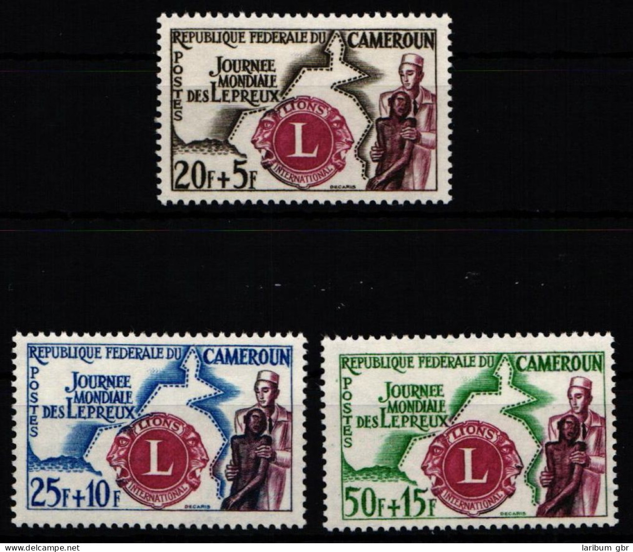 Kamerun 350-352 Postfrisch #JZ594 - Kamerun (1960-...)