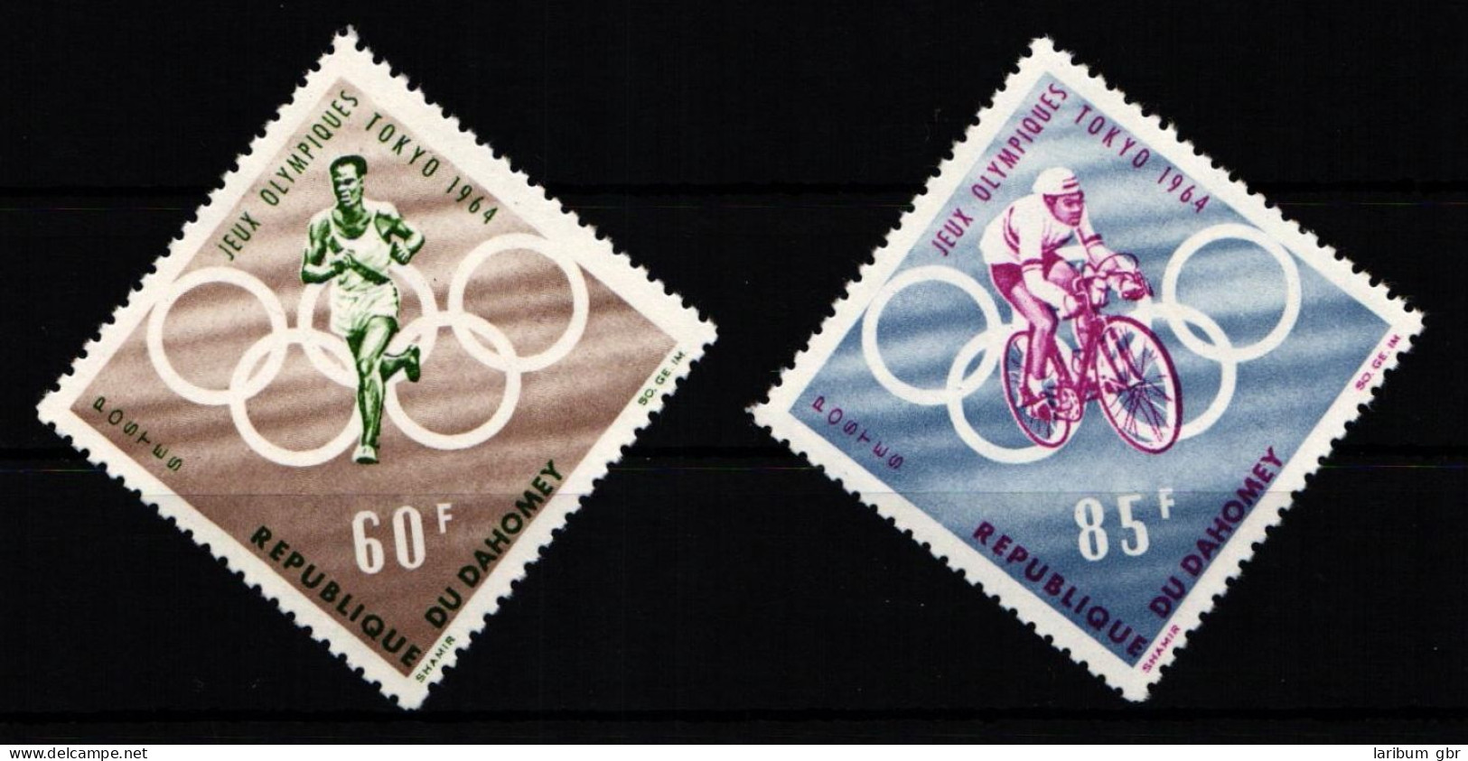 Benin (Dahomey) 239-240 Postfrisch Olymp. Sommerspiele 1964 Tokio #JZ523 - Bénin – Dahomey (1960-...)