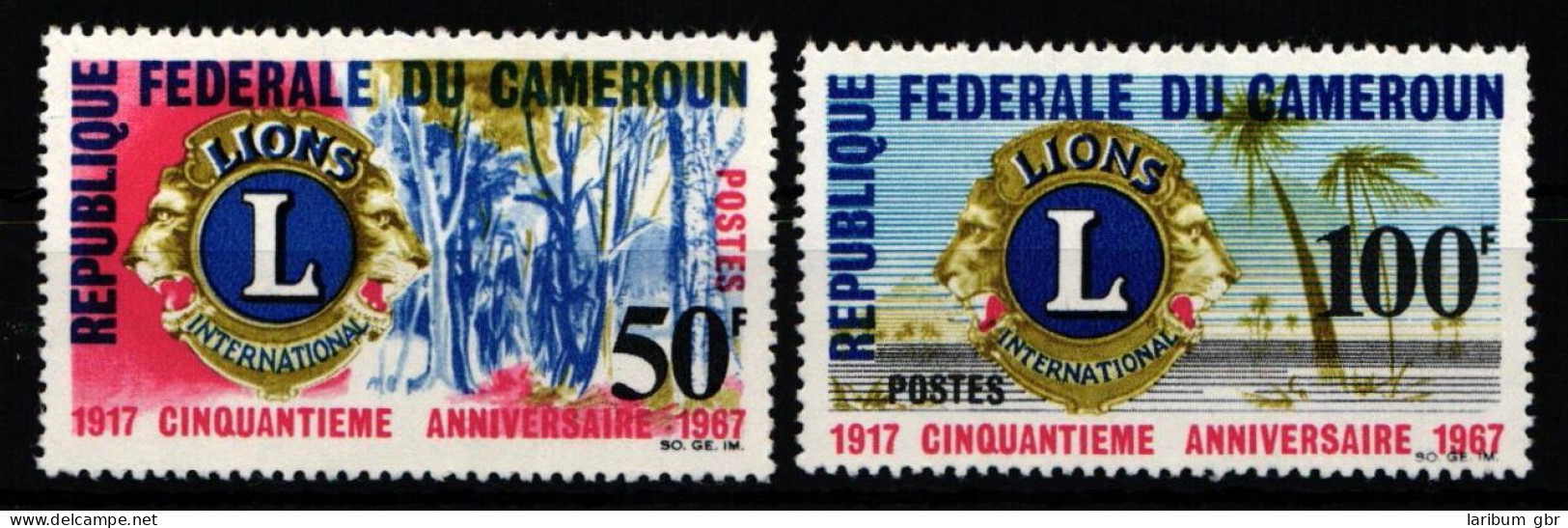 Kamerun 497-498 Postfrisch #JZ590 - Camerun (1960-...)