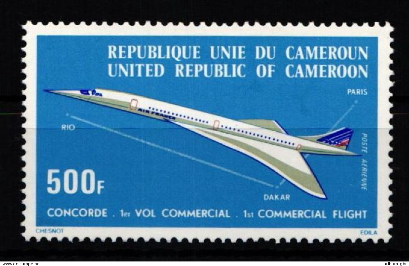 Kamerun 818 Postfrisch #JZ599 - Kameroen (1960-...)