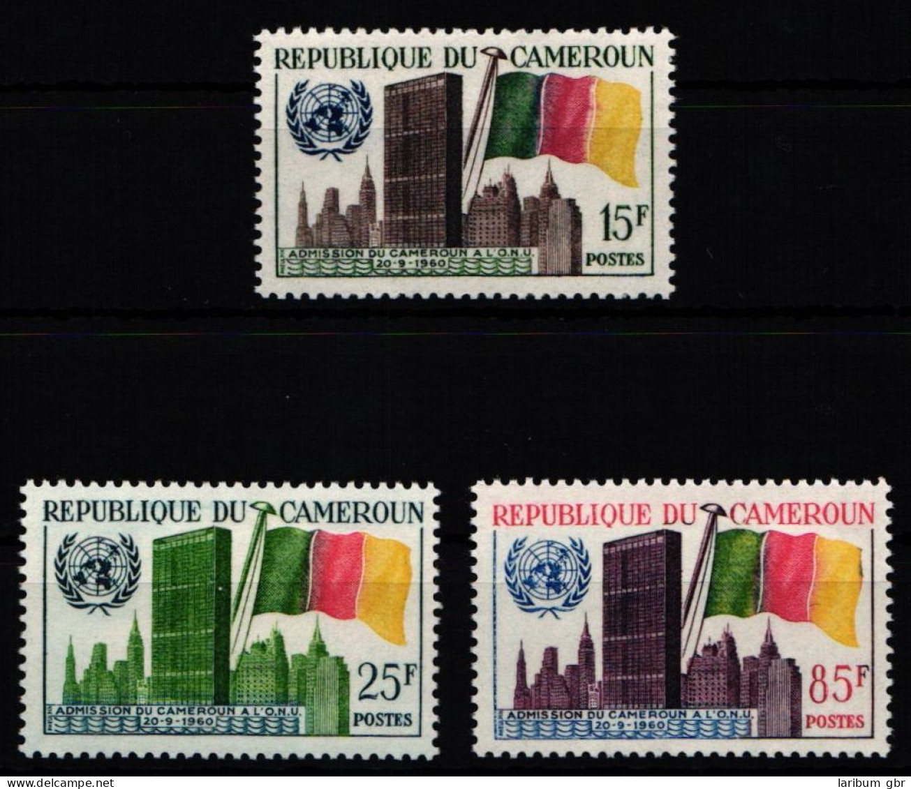 Kamerun 329-331 Postfrisch #JZ593 - Camerún (1960-...)