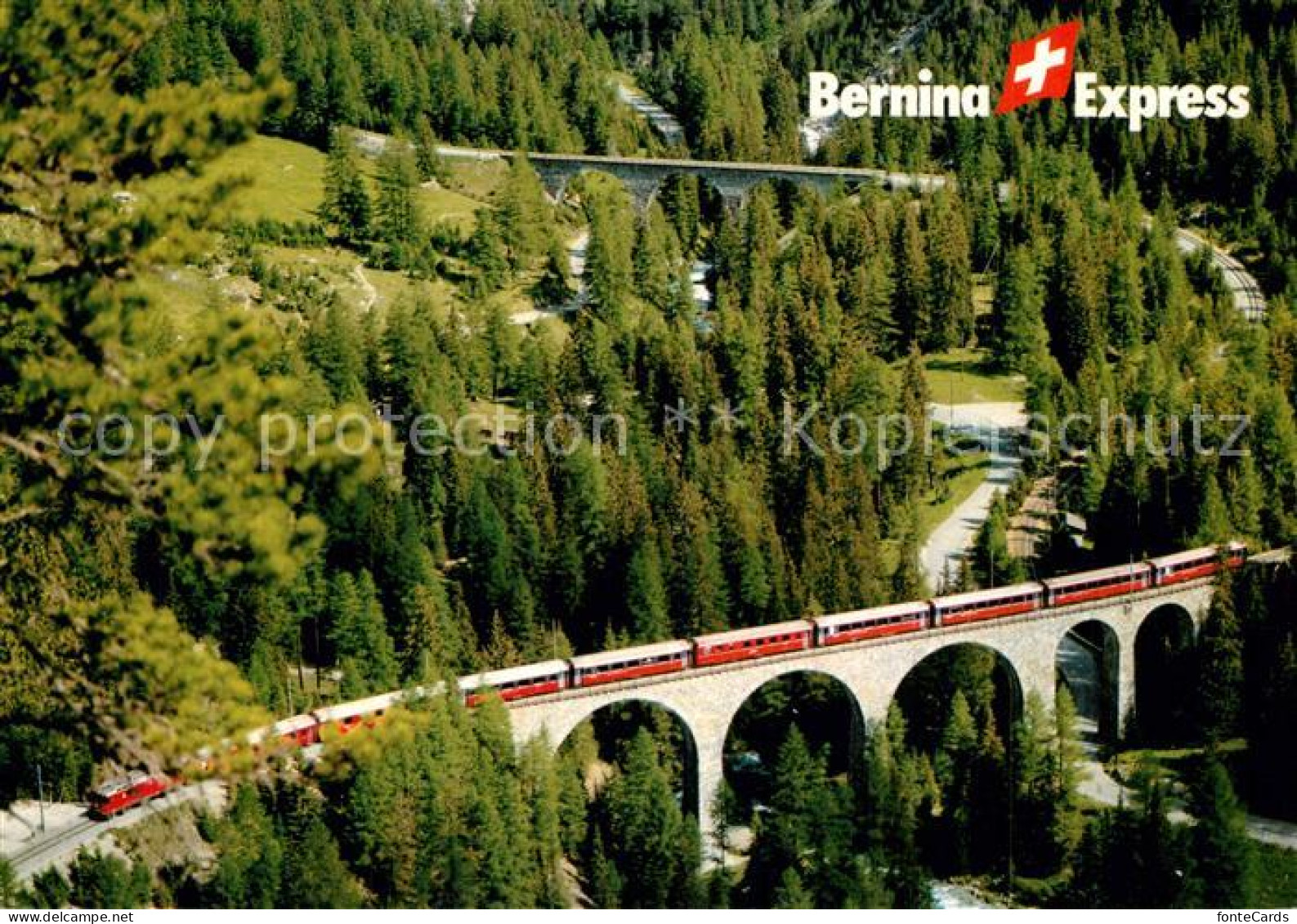 13605959 Bernina GR Bernina Express Der Rhaetischen Bahn  Bernina GR - Andere & Zonder Classificatie