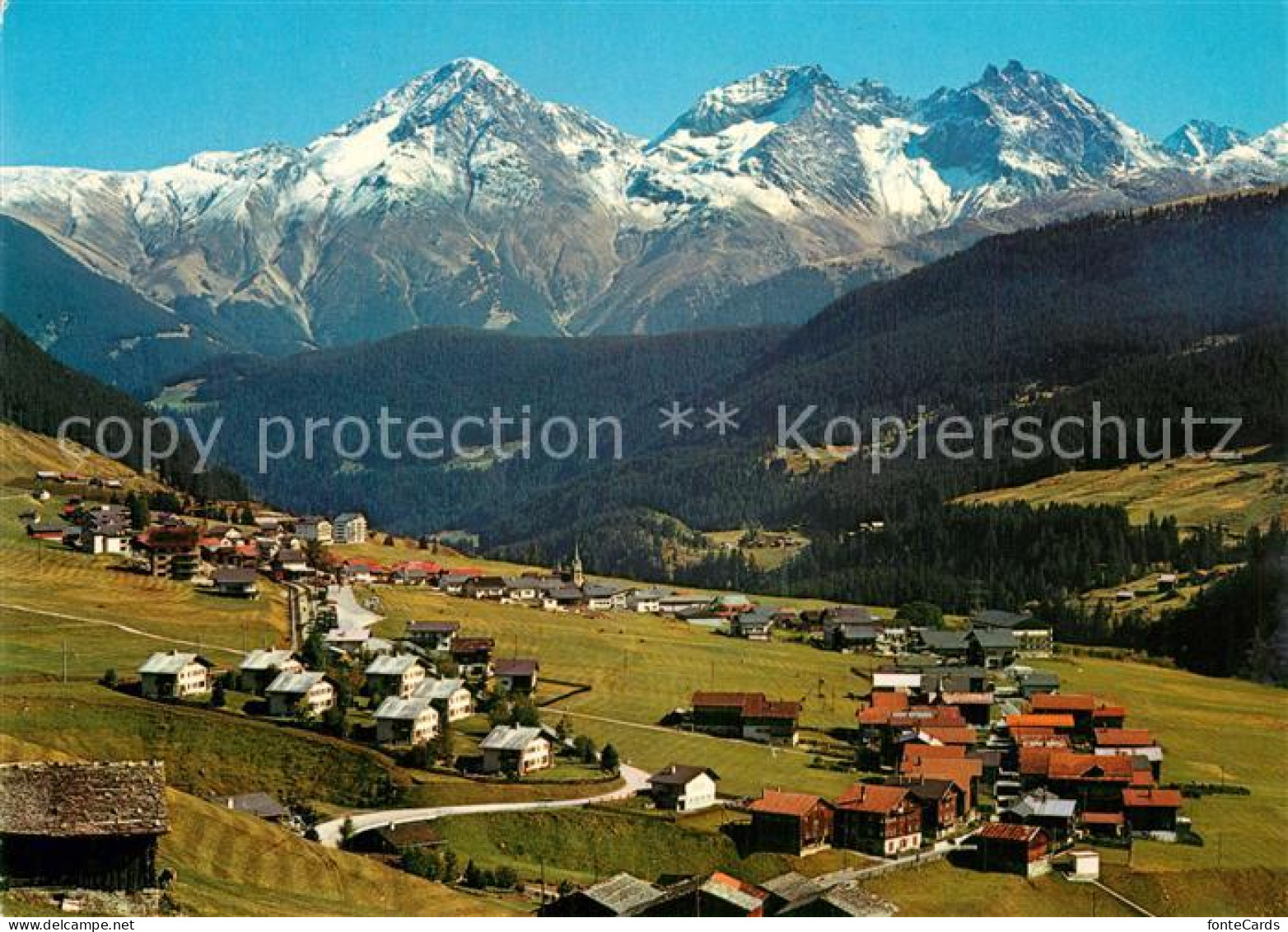 13603957 Sedrun Und Camischolas Mit Piz Muraun Piz Cazirauns Und Piz Caschleglia - Andere & Zonder Classificatie