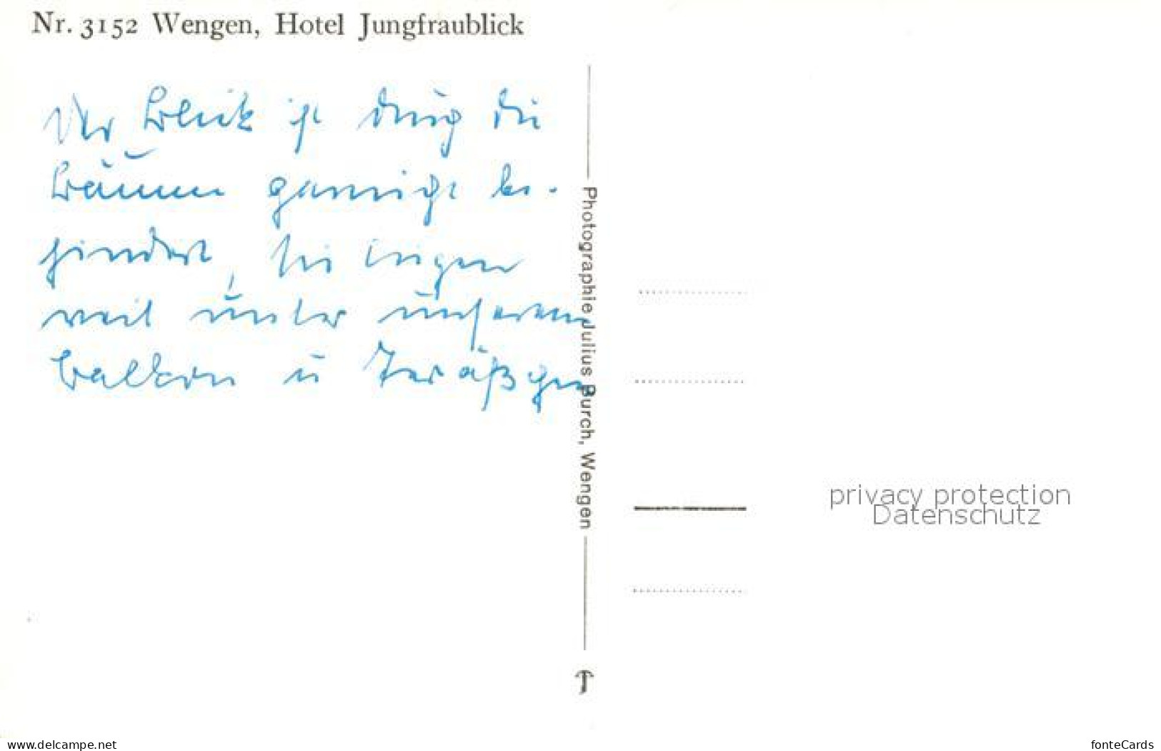 13603849 Wengen BE Hotel Jungfraublick Berner Alpen Wengen BE - Other & Unclassified