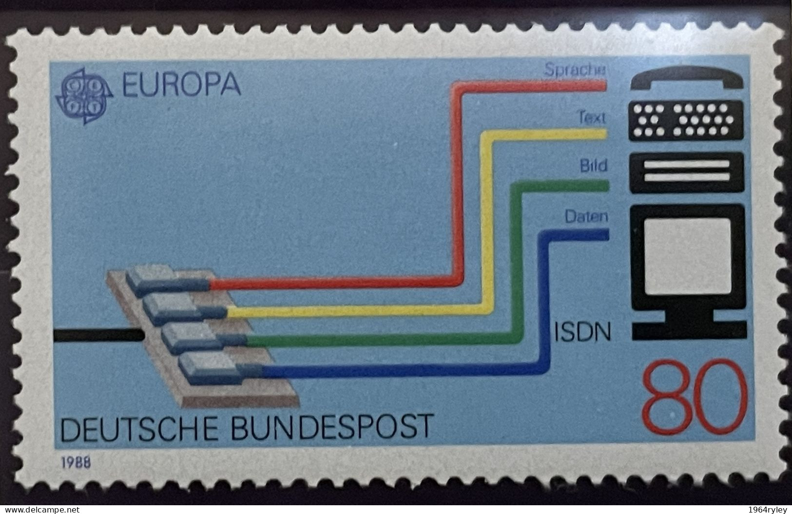 GERMANY - MNH** - 1988 - # 1367/1368 - Unused Stamps
