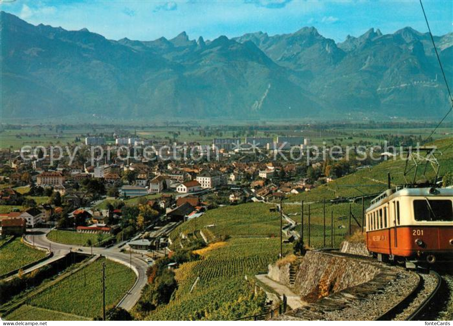 13601567 Aigle VD Et Les Alpes Valaisannes Aigle VD - Autres & Non Classés