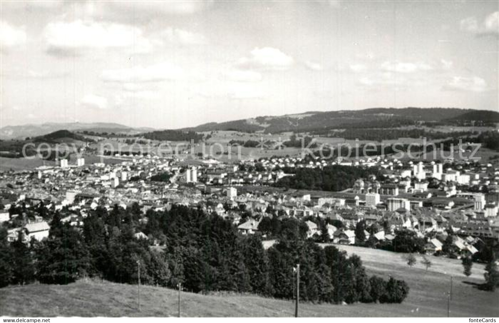 13601387 La Chaux-de-Fonds Vue Generale La Chaux-de-Fonds - Altri & Non Classificati