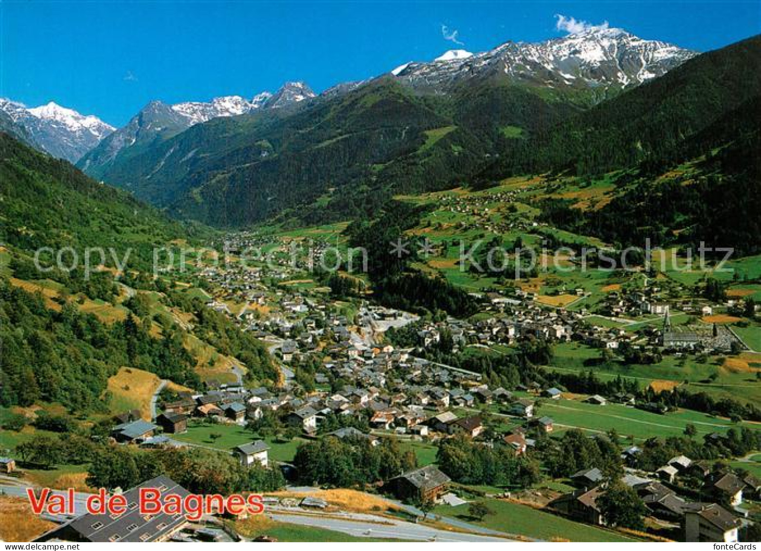 13601297 La Ruinette Panorama Val De Bagnes Petit Combin Walliser Alpen La Ruine - Autres & Non Classés