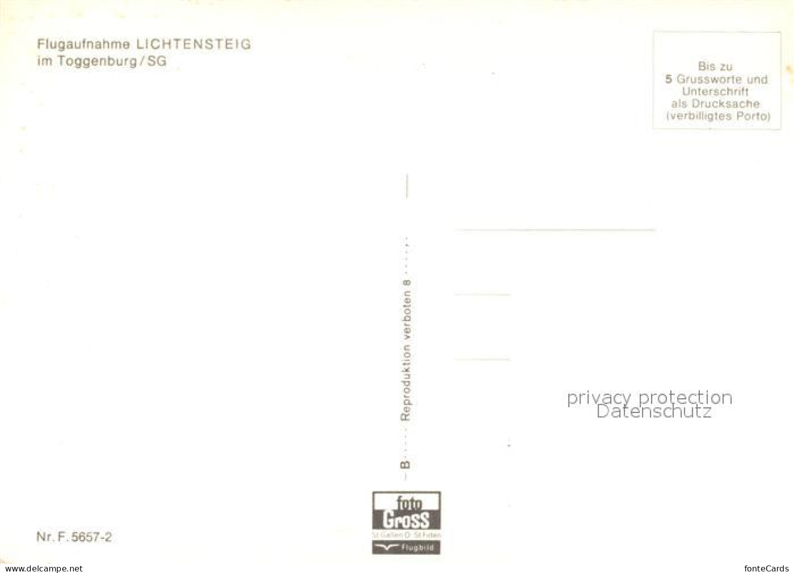 13601187 Lichtensteig Fliegeraufnahme Lichtensteig - Other & Unclassified