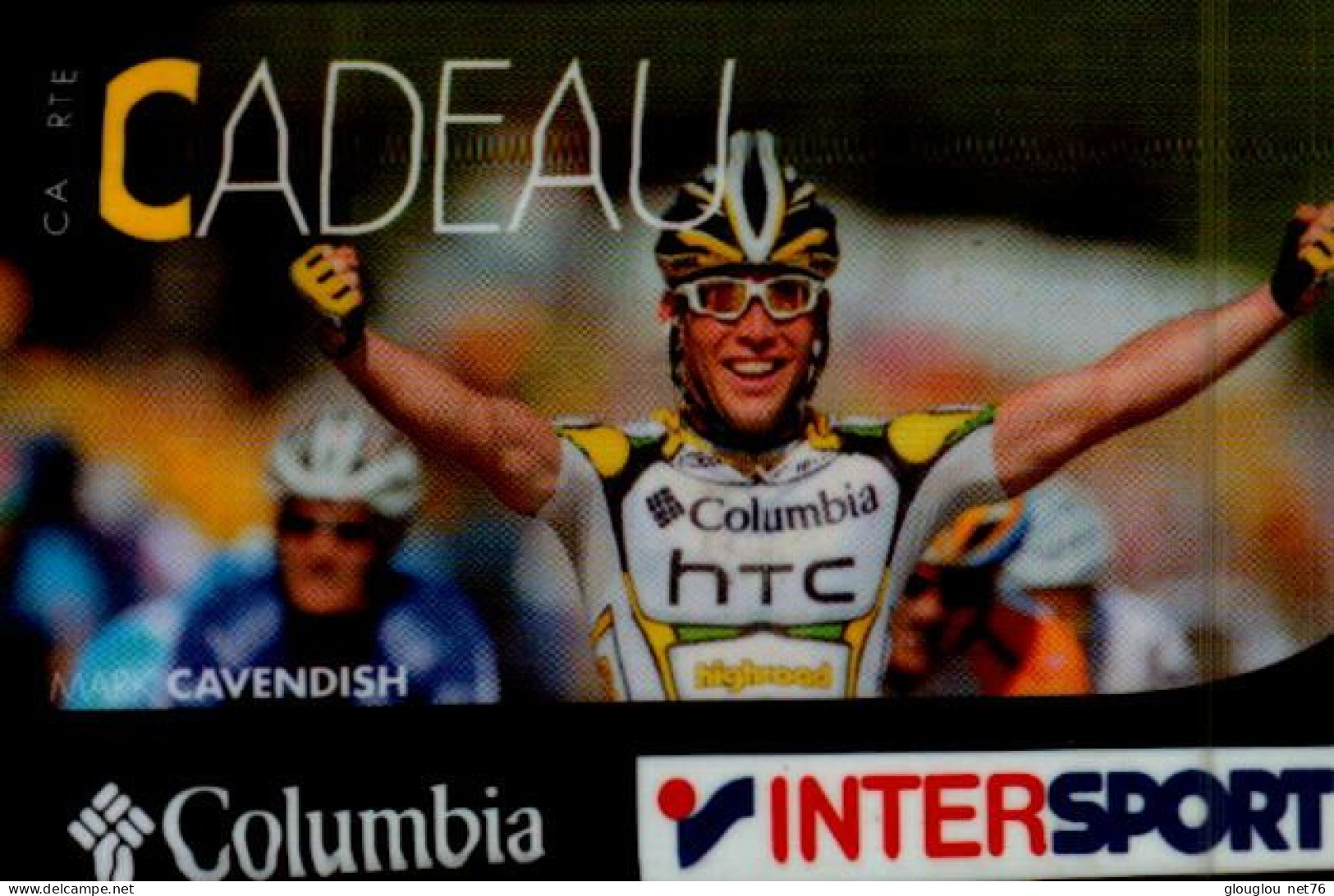 CARTE CADEAU...INTERSPORT..CAVENDISH - Carta Di Fedeltà E Regalo