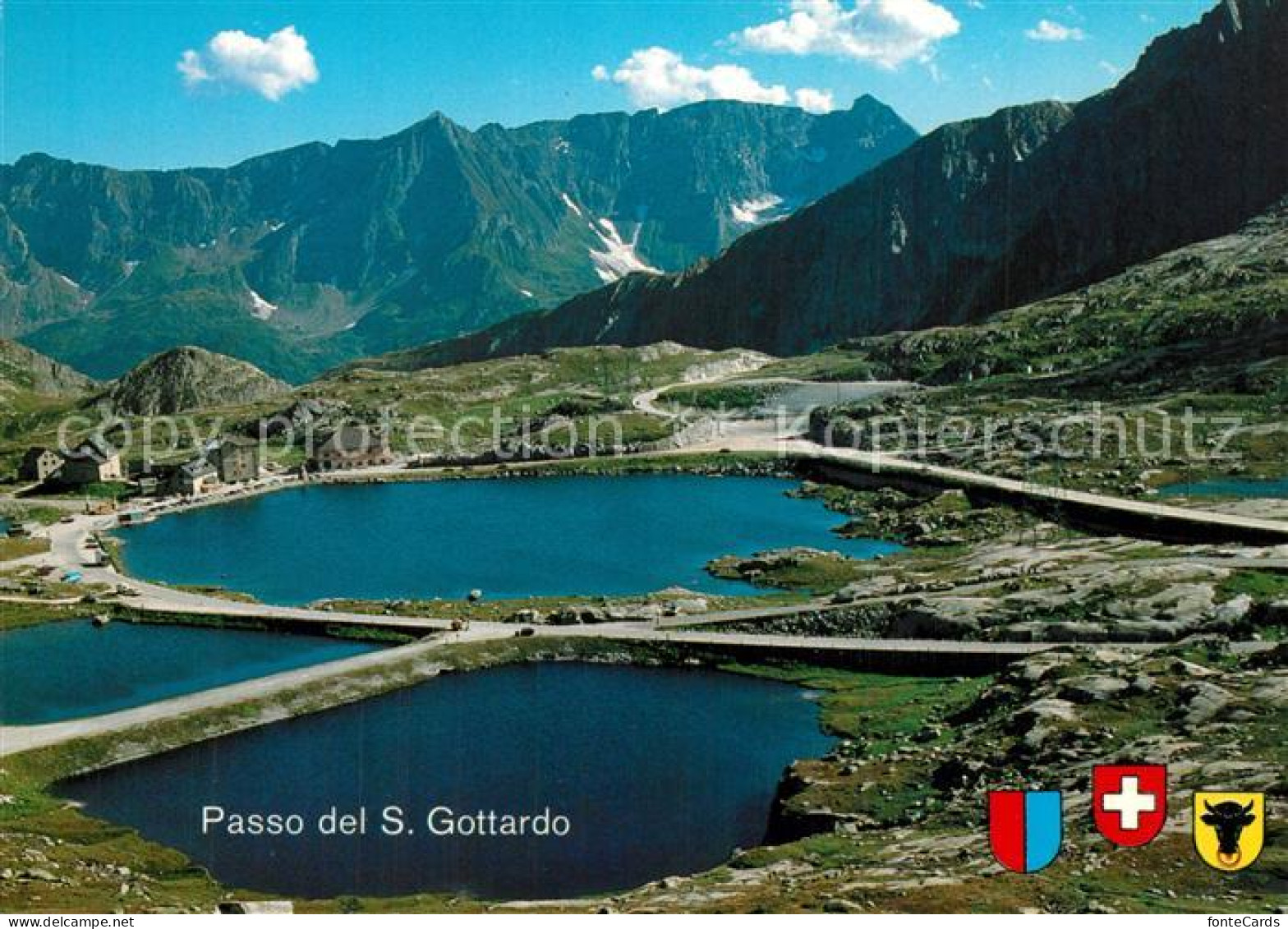 13596969 San Gottardo Fliegeraufnahme Gotthardpass San Gottardo - Other & Unclassified