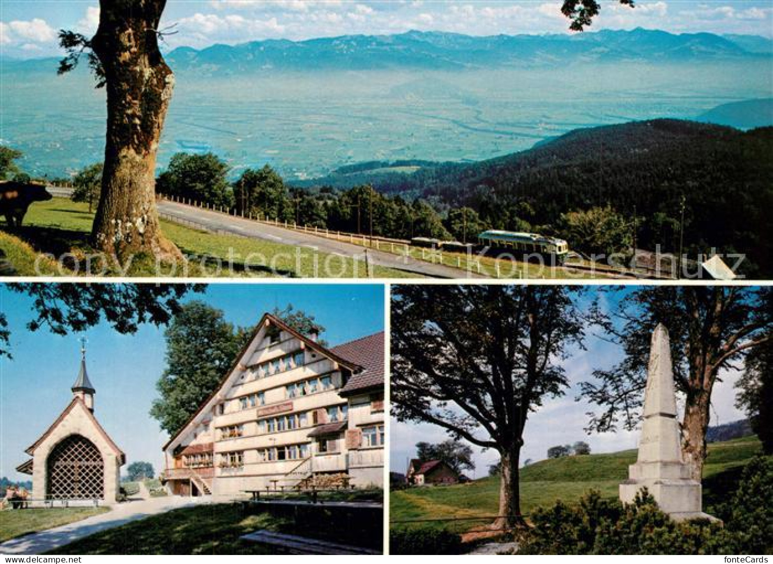 13594999 Stoss Altstaetten Panorama Kapelle Monument Stoss Altstaetten - Sonstige & Ohne Zuordnung