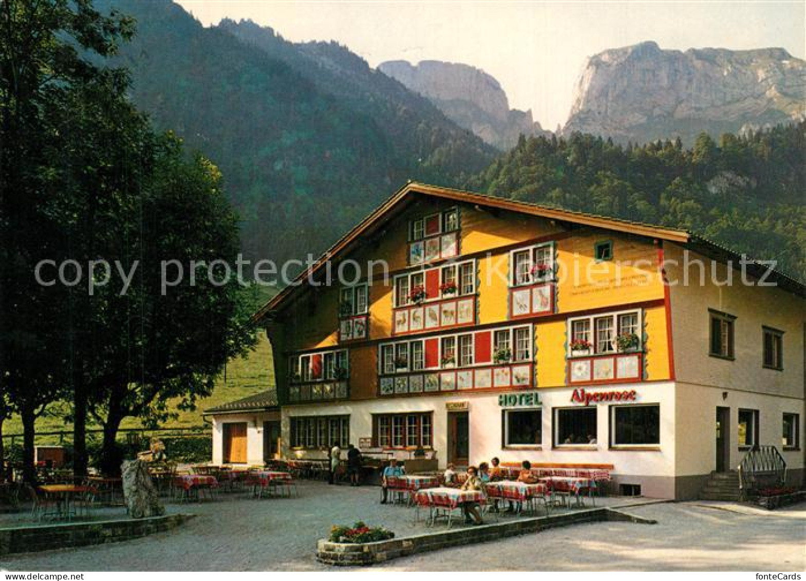 13591987 Wasserauen Gasthaus Alpenrose Im Schwendetal Wasserauen - Other & Unclassified