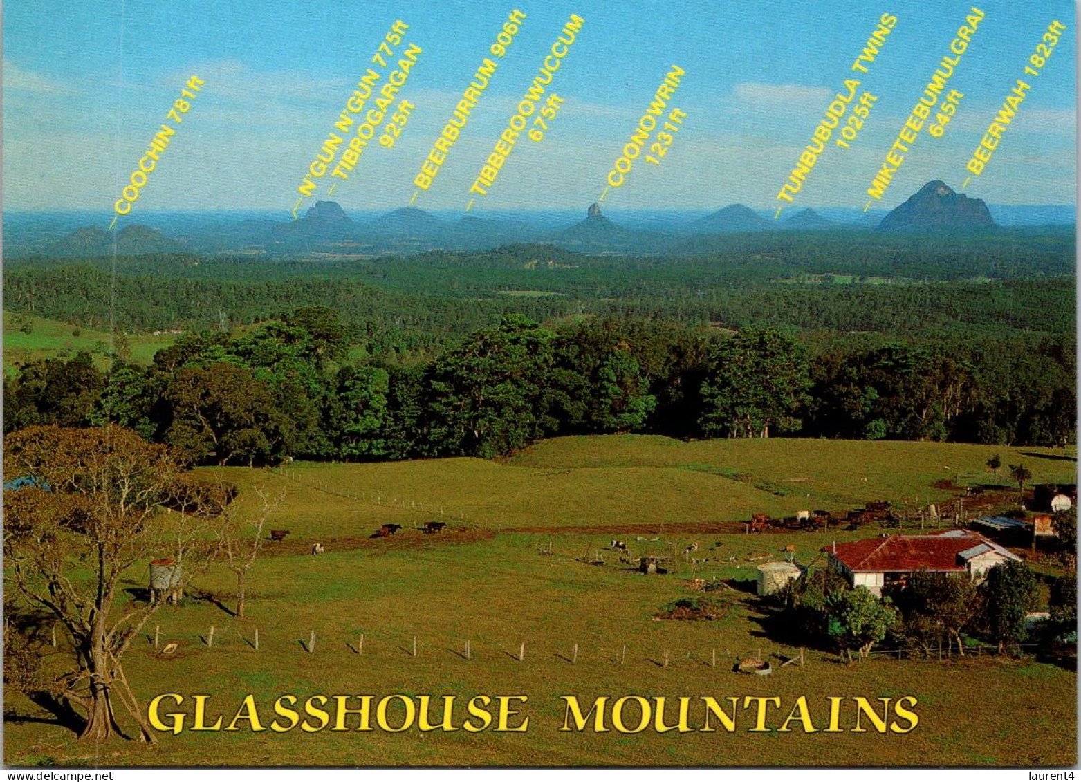 14-5-2024 (5 Z 1) Australia  (not Posted) QLD - Glasshouse Mountains - Sunshine Coast