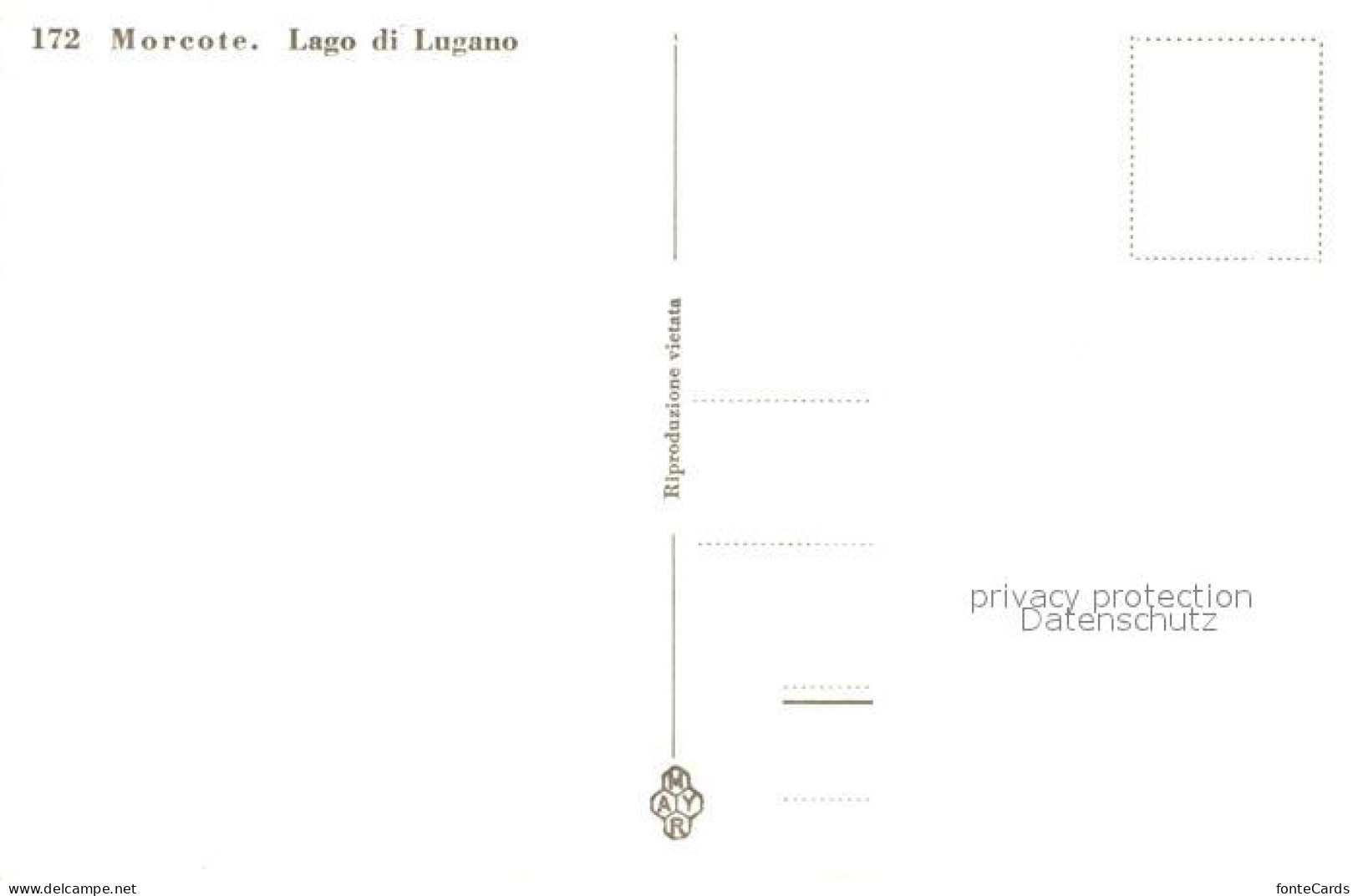 13591529 Morcote TI Lago Di Lugano Morcote TI - Autres & Non Classés