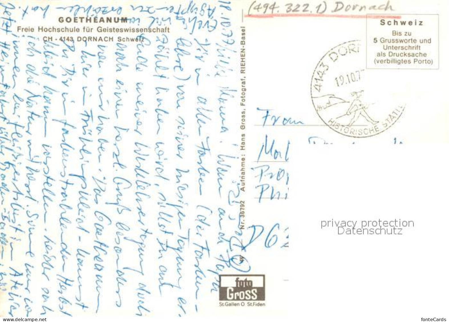 13591439 Dornach SO Goetheanum Dornach SO - Other & Unclassified