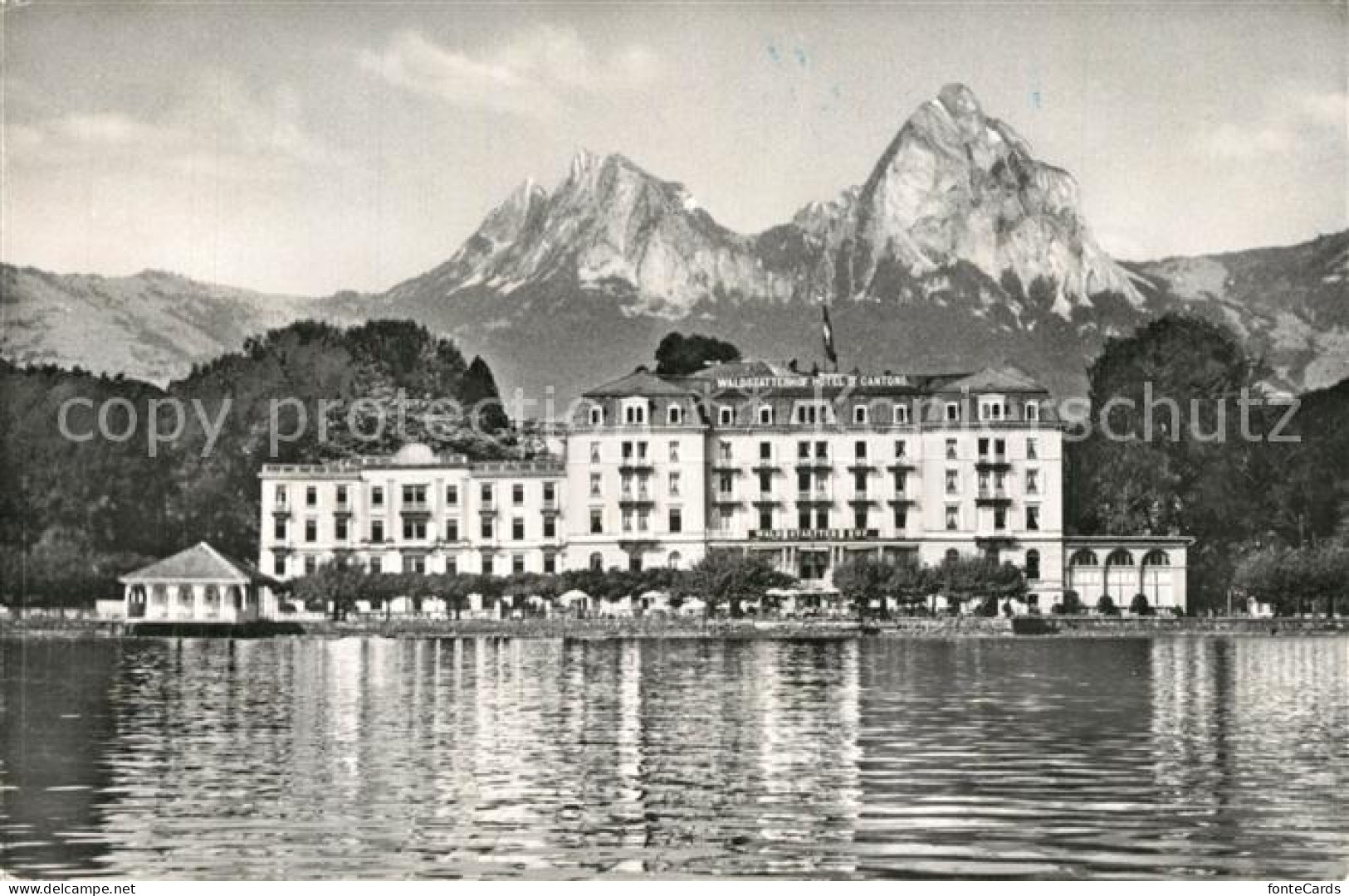 13591289 Brunnen Vierwaldstaettersee SZ Waldstaetterhof Hotel IV Cantons Brunnen - Sonstige & Ohne Zuordnung