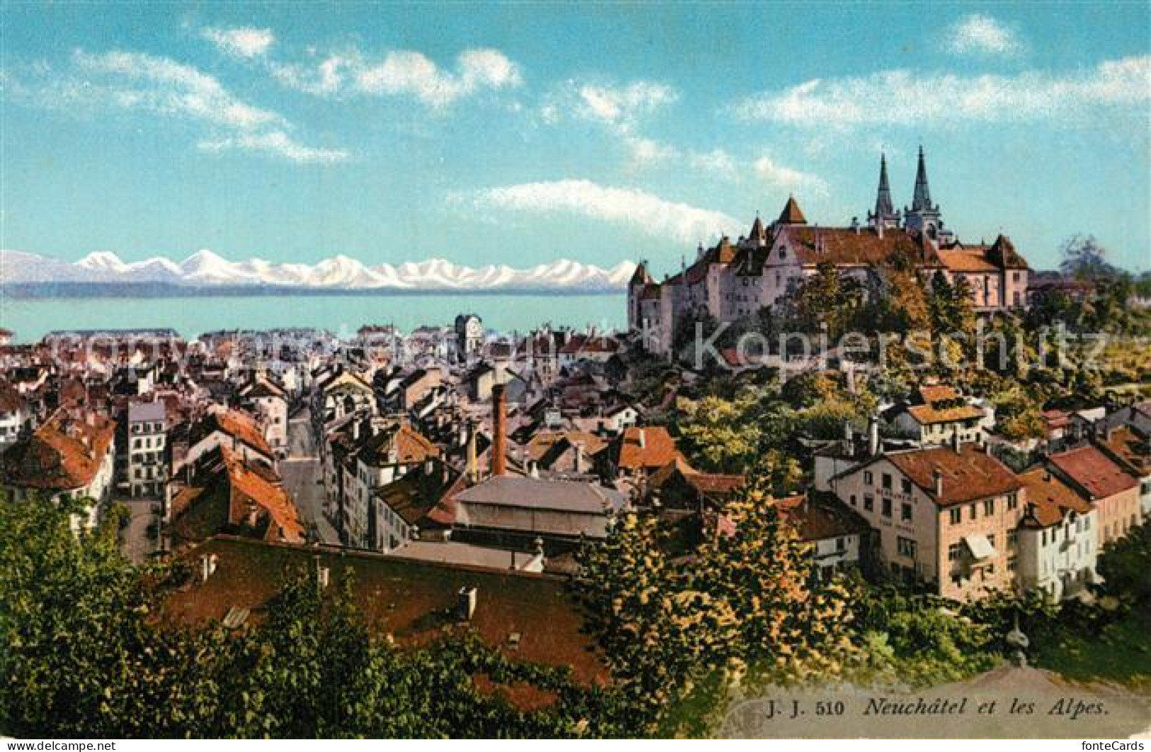 13571889 Neuchatel NE Et Les Alpes Neuchatel NE - Autres & Non Classés